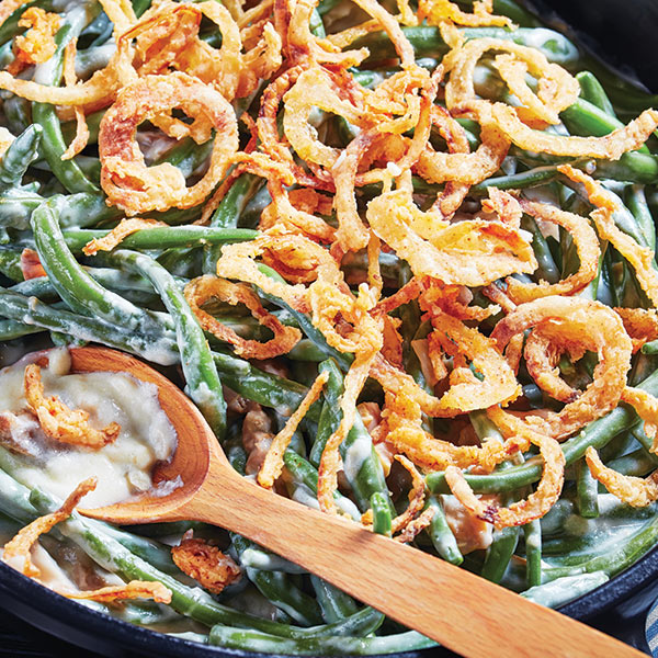 Lazy Acres - Fresh Green Bean And Crispy Onion Casserole