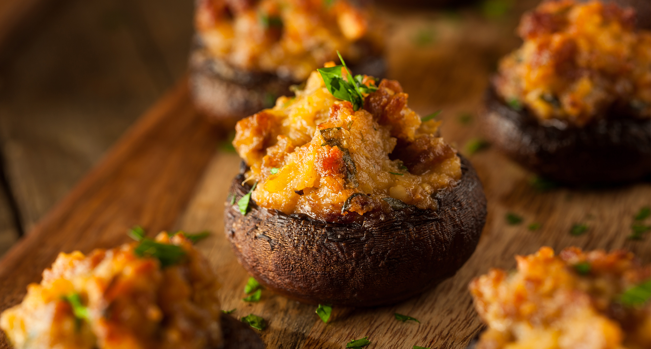 sausage stuffed mushrooms