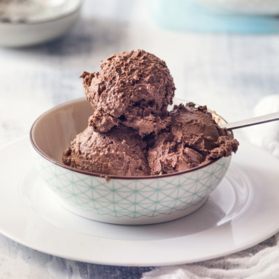 deep chocolate ice cream