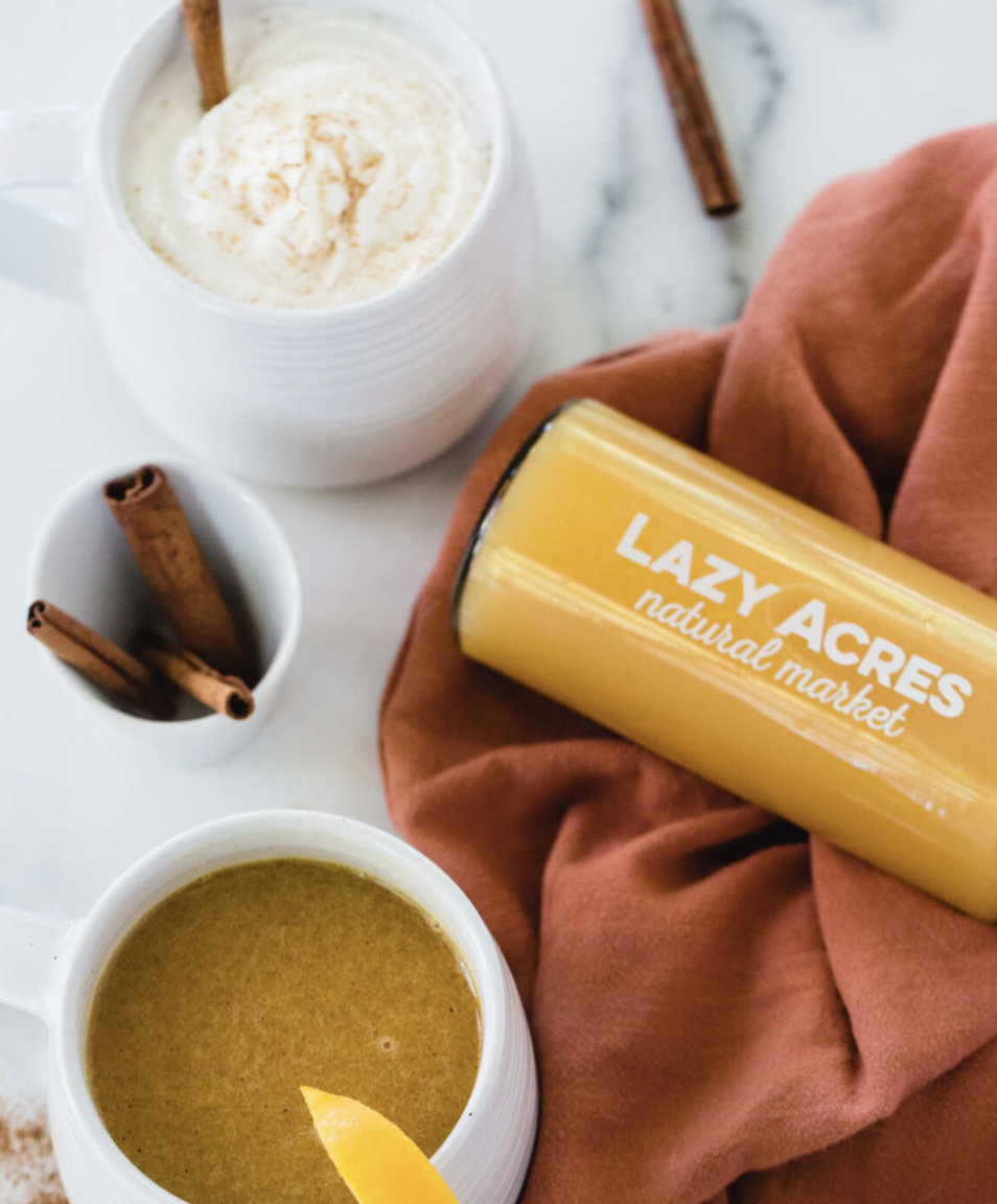 follow lazy acres on social media
