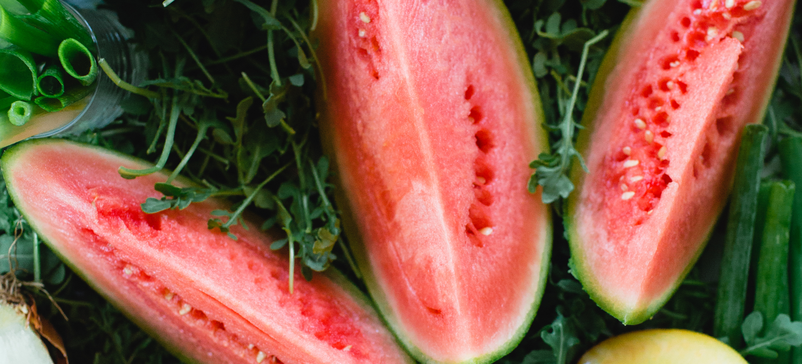 organic mini watermelon at lazy acres market 