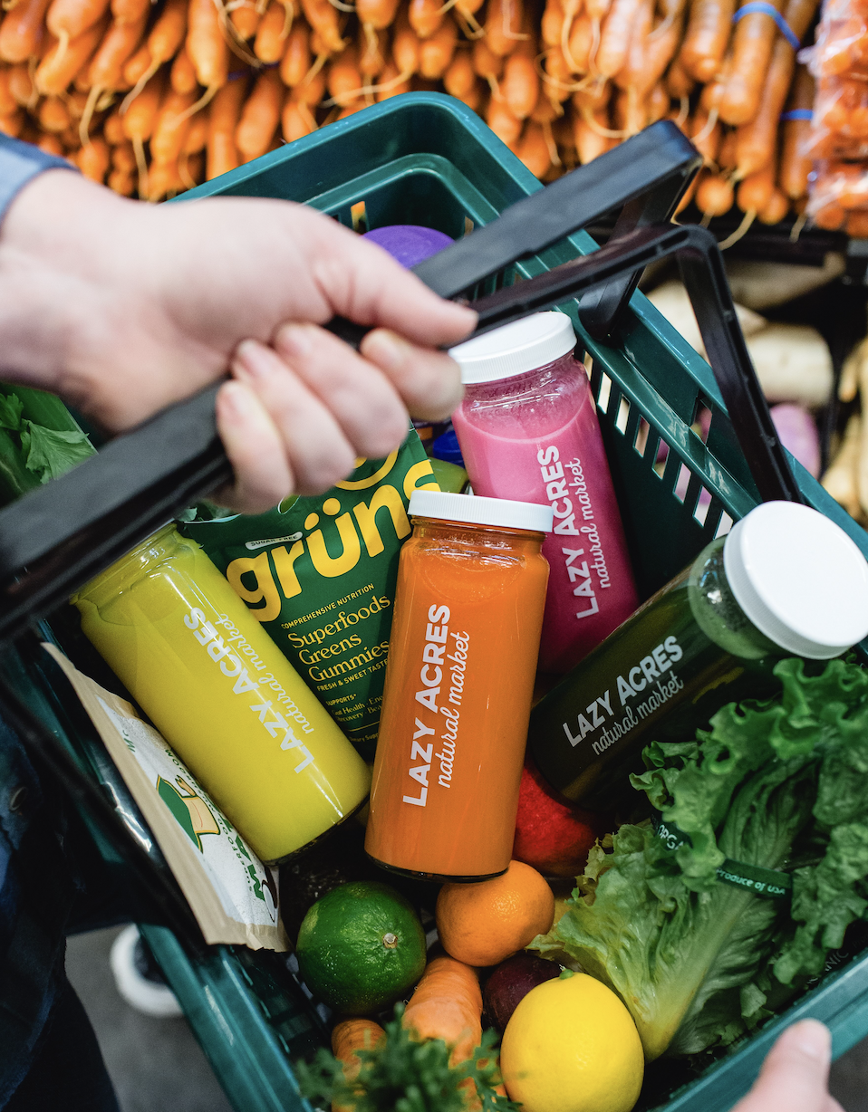 lazy acres bottled juices and smoothies 