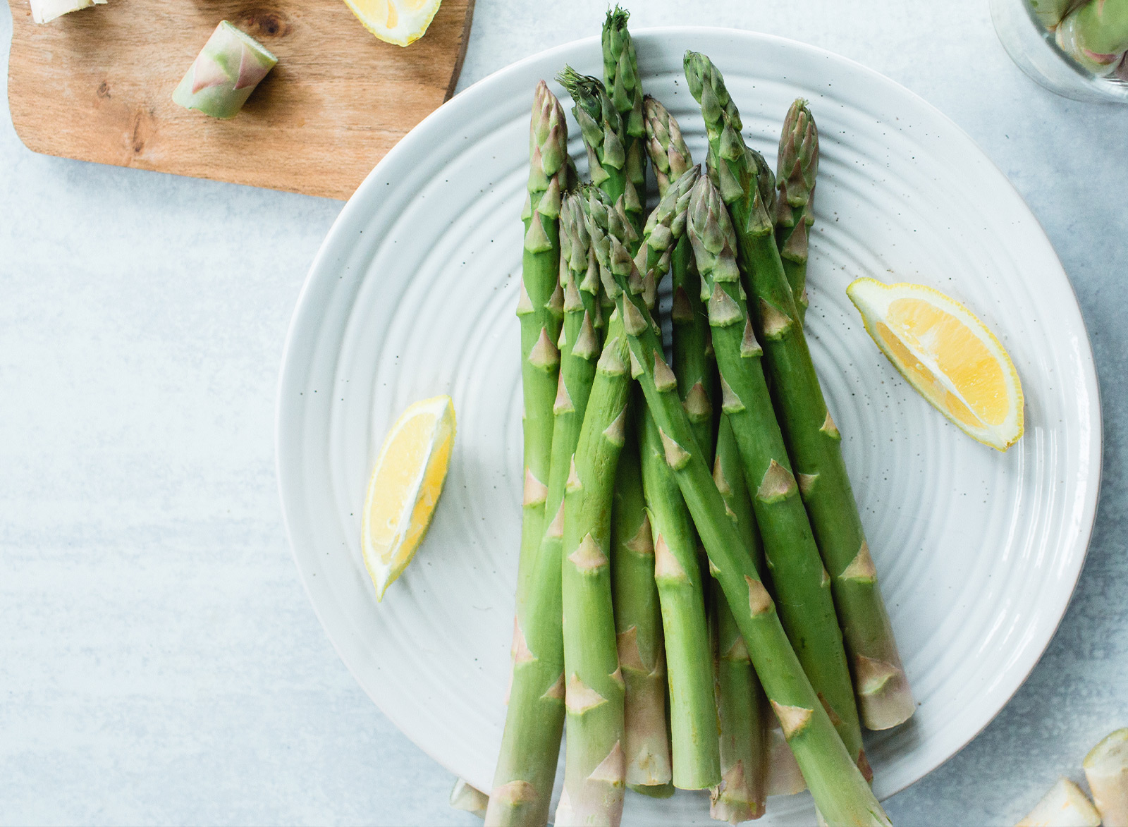 organic aspasparagus from lazy acres market