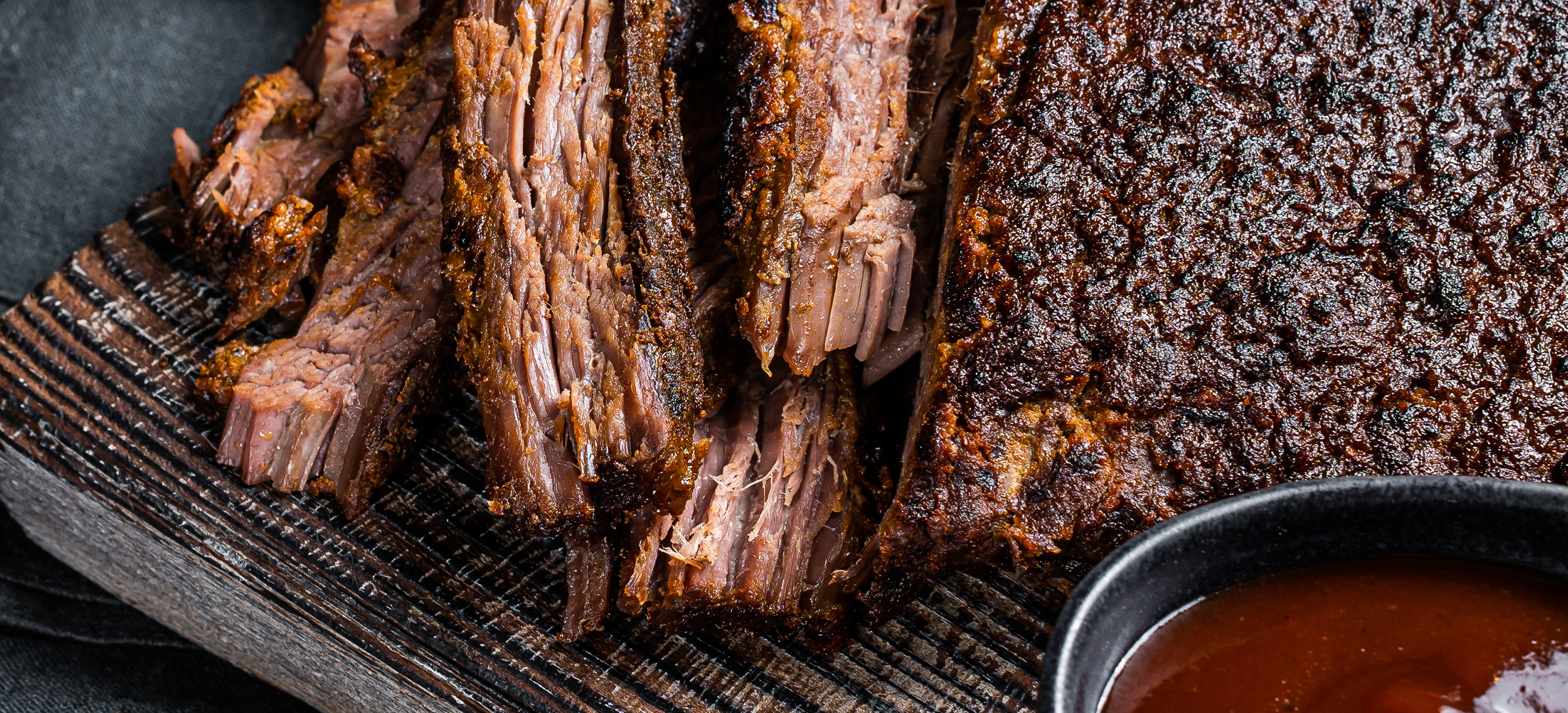 brisket on a plate 
