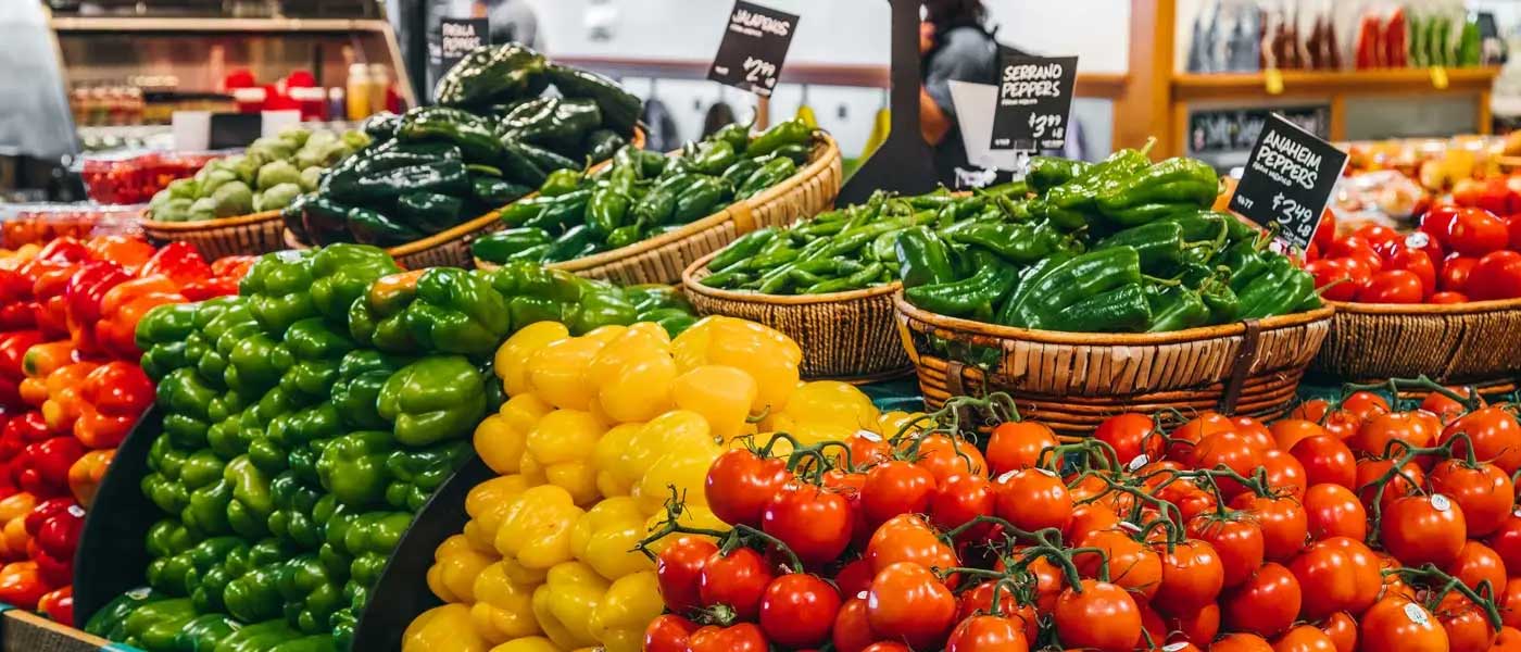selection of produce